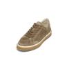 Sneaker MARC O'POLO "aus edlem Velours-Rindleder", Herren, Gr. 41, grau (schwarz taupe), Obermaterial: 100% Leder (Rind), unifarben, Schuhe