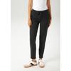 Schlupfhose ANISTON CASUAL, Damen, Gr. 48, N-Gr, schwarz (schwarz, grau), Jersey, Obermaterial: 49% Polyester, 47% Baumwolle, 4% Elasthan, Fischgratmuster, Jacquardmuster, casual, figurumspielend knöchelfrei, Hosen, mit trendigem Fischgrat-Muster -...