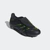 Fußballschuh ADIDAS PERFORMANCE "PREDATOR LEAGUE FOLD-OVER TONGUE FG/MG", Gr. 43, schwarz (core schwarz, carbon, lucid lemon), Synthetik, sportlich, Schuhe, geeignet für Rasen- und Kunstrasenplätze