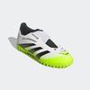 Fußballschuh ADIDAS PERFORMANCE "PREDATOR CLUB HOOK-AND-LOOP KUNSTRASENSCHUHE KIDS", Gr. 31, bunt (cloud weiß, core schwarz, lucid lemon), Synthetik, sportlich, Schuhe, geeignet für harte Untergründe Asche und Kunstrasen
