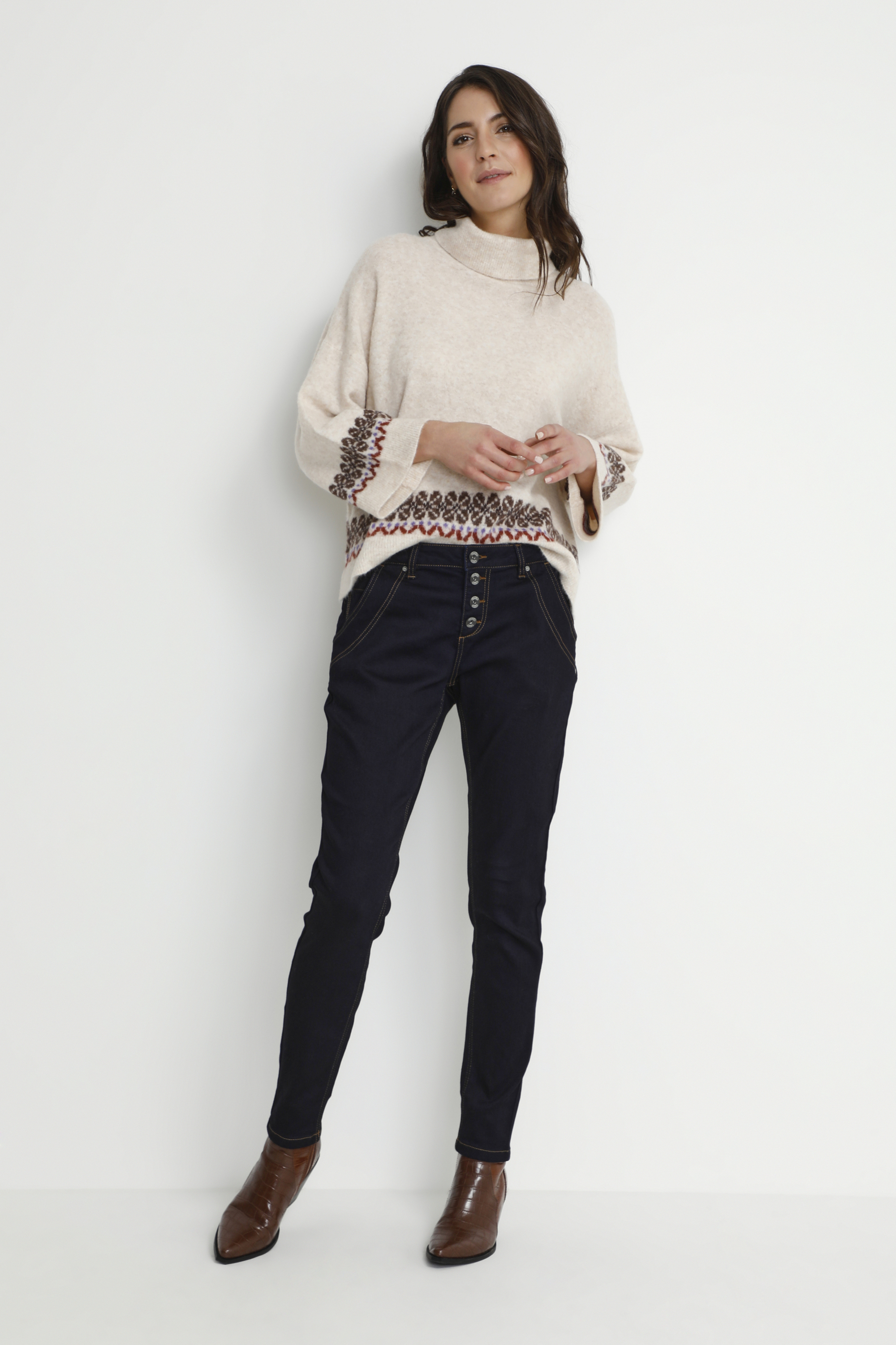 Jeans Curved fit black 34 (Größe)