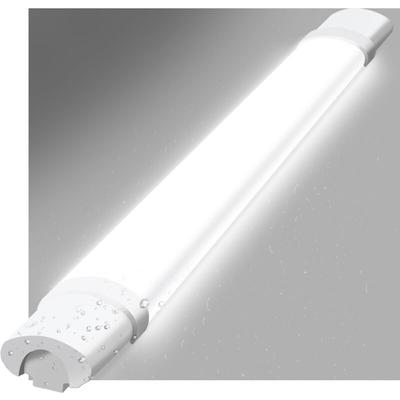 Gbly - Deckenleuchte led Feuchtraumleuchte 90CM -Deckenlampe Led Röhre 24W 3000LM Kellerlampe IP65 Image