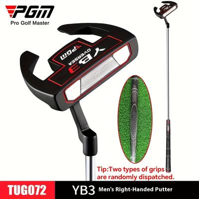 TEMU Pgm Tug072 Golf Men's Putter Golf Cue With Alignment Lines Men's Golf Putter