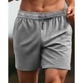 Per uomo Shorts da corsa pantaloncini sportivi Esterno Vestibilità regolare Asciugatura Rapida Leggero Elastico Traspirante Pantaloncini Elastico in vita Nero Bianco Tennis Golf Corsa M L XL XXL XXXL
