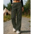 Per donna Pantaloni Cargo Pantaloni da escursionismo Esterno Vestibilità regolare Traspirante Asciugatura Rapida Leggero Pantaloni Bianco Verde Campeggio / Escursionismo Golf Corsa S M L XL XXL
