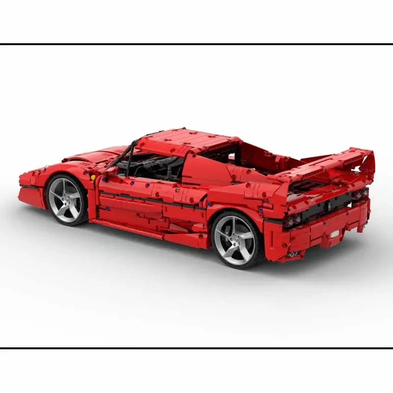 MOC- 215210 Neues Racing Supercar F50 1-8 Automodell 2678PCS Bausteinspielzeug Kindergeschenke Weihnachtsgeschenke Geburtstagsgeschenke Image