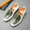 Hochwertige formelle Herrenschuhe mit Fransen, Leder-Loafer für Herren, Business, britische