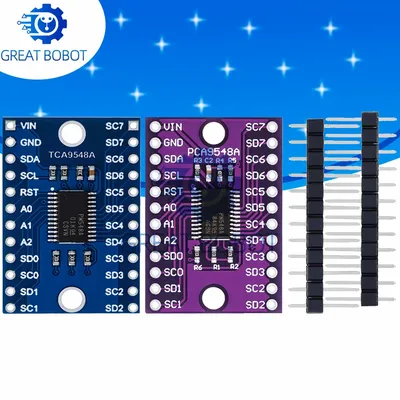 TCA9548A 1 bis 8 8-Wege I2C 8-Kanal-Mehrkanal-Erweiterungsplatine IIC-Modul-Entwicklungsplatine 9548 Image