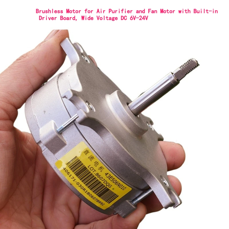 Bürstenloser Motor, DC6V-24V Luftreiniger mit Treiberplatine, Lüftermotor Image