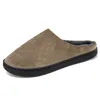 Winter Hausschuhe Männer Innen haus Haus Baumwolle Schuhe Hausschuhe warme Plüsch Hausschuhe Unisex Größe 36-46 47 Drops hipping