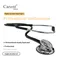 Carent Black Medical Stethoscopes Universal Professional Cardiology Dual Fetal Heart Medical Equipment Health Care