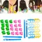 Hair Curler Heatless Hair Rollers Curler Curling Tongs Headband Rods Curls Sleeping Soft Waves Formers No Heat Curls Modeler