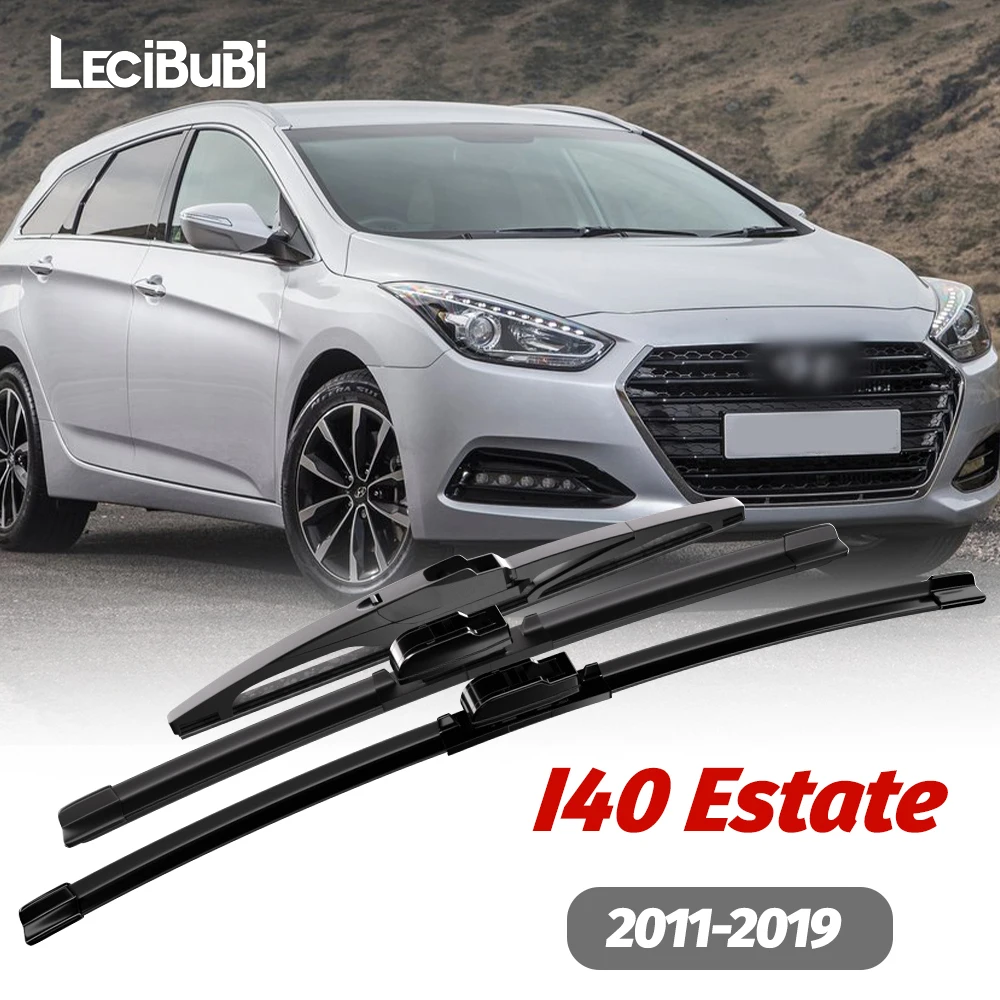 1 Satz vorne und hinten Scheibenwischerblätter Scheibenwischer für Hyundai I40 Estate 2011–2019 2012 2013 2014 2015 2016 2017 Image