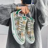 HKDQ Neue Männer Leinwand Schuhe Große Größe Atmungsaktive Low Top Sneakers Komfort Wanderschuhe Langlebige Gummi Sohle Outdoor Casual Turnschuhe