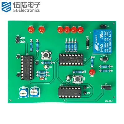 CD4060 Long Delay Timing Circuit Kit Practical Electronic Soldering Set Printed Circuit Boards