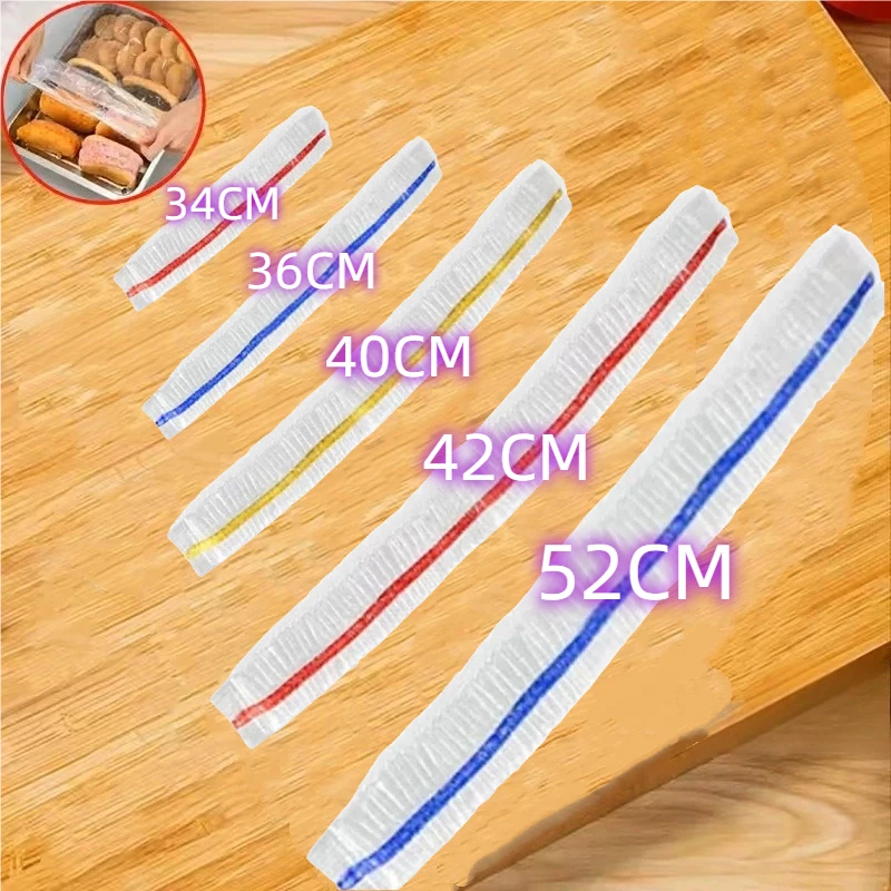 Couvercle en plastique réutilisable pour aliments de poulet, rond, durable, élastique, bol, assiette, cuisine, sac de conservation des aliments