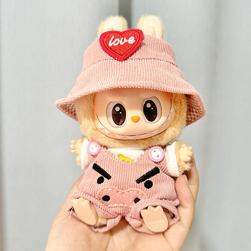 Clothes Set for 17cm Dolls Fashion Garment Accessories(No Doll) Cute Clothes Suitable for 6.69inch (17cm) Doll