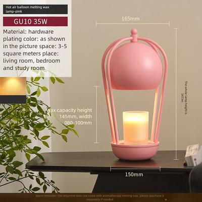Candle Warmer Lamp,ishphso Wax Melt Warmer with Timer Dimmable, White Lily flower Lamp for Home Office Essentials, Modern Aesthetic,Contemporary, Anniversary House Warming Gift