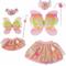 Zapf Creation® 829325 - BABY born Einhorn Partnerlook Set Kleidungsset für Puppe und Puppenmama, 5-teilig - Zapf