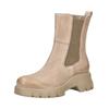 Stiefelette PAUL GREEN "Paul Green Stiefelette Nubukleder/Textil", Damen, Gr. 38, beige, Nubukleder, Textil, casual, Schuhe