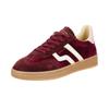 Sneaker GANT "Cuzima", Damen, Gr. 39, rot (weinrot), casual, Schuhe, mit Kontrasteinsätzen