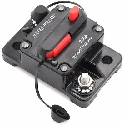 200 A Auto-Leistungsschalter, 12 V-48 V DC, wasserdicht, mit manuellem Reset-Sicherungshalter für Image