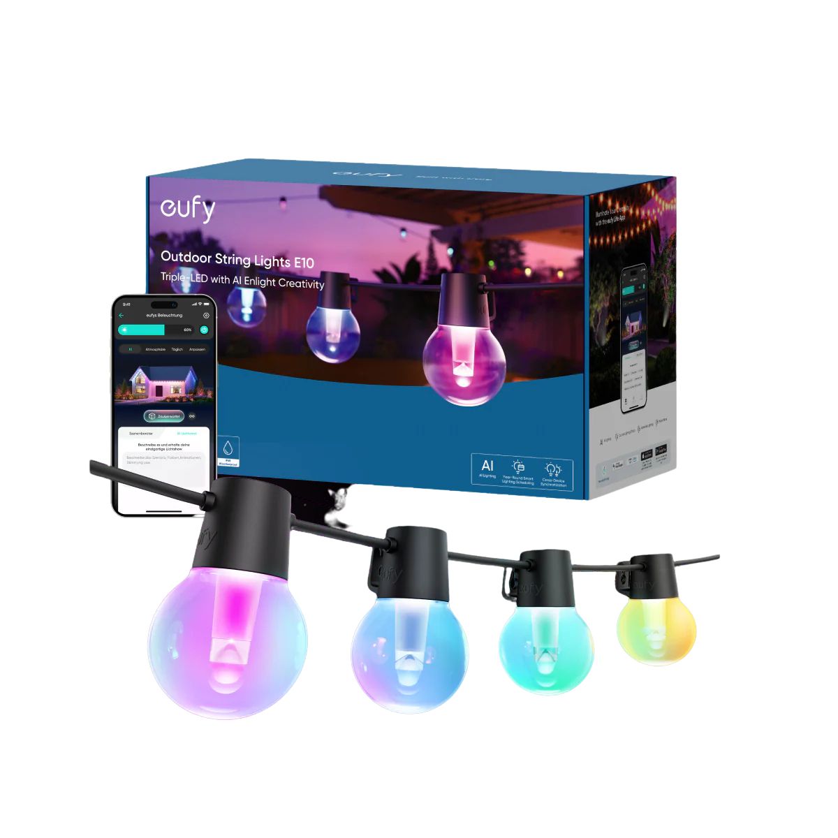 eufy Außen-Lichterkette E10