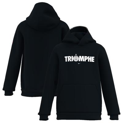 PSG Nike UCL TRIOMPHE Hoodie - Schwarz - Kinder Image