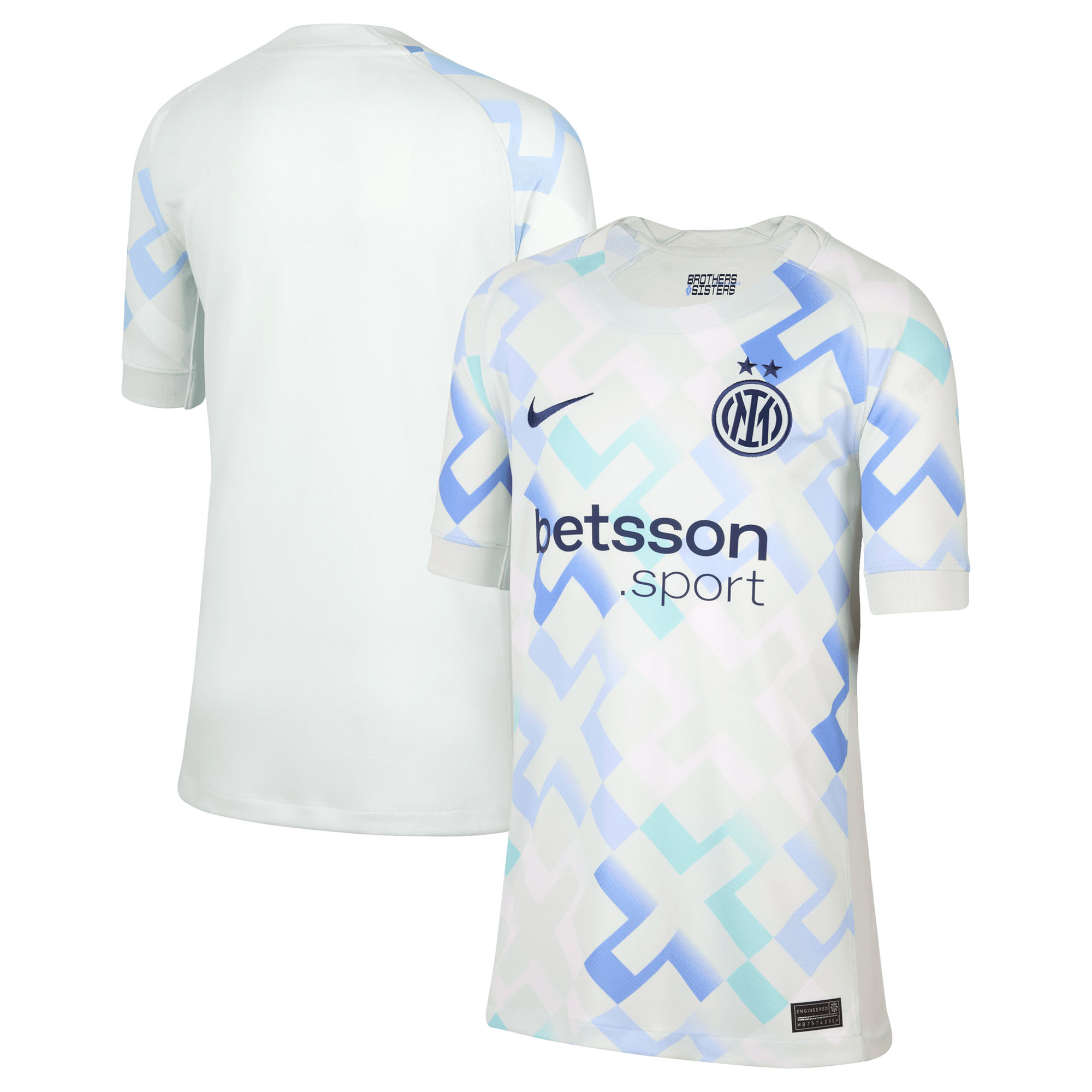 Inter Milan Nike Stadium Auswärtstrikot 2025-26 - Kinder Image