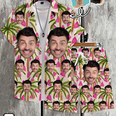 TEMU Customized Men's Shirt Set Image