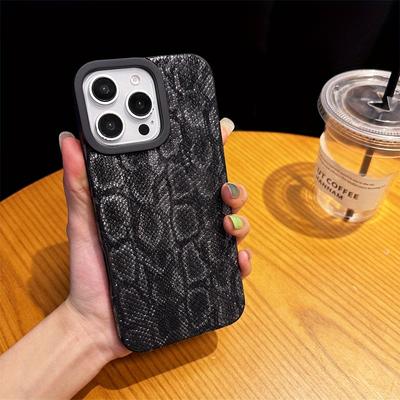 TEMU Pattern Phone Case For 16 Pro Max, Leather For 15 Pro, Creative And Personalized Full Protection Case For 14 Pro Max And 13 Pro Max. Image