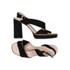 Marc Cain Damen Sandale, Gr. 40, schwarz, kein Etikett