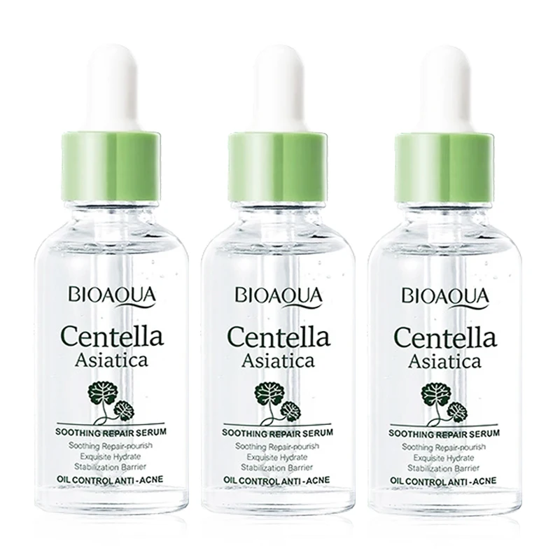 1/2/3 pièces BIOAQUA Centella Asiatica sérum pour le visage soin de la peau Essence pour le visage hydratant réparateur Anti-âge sérum pour le visage soins de la peau