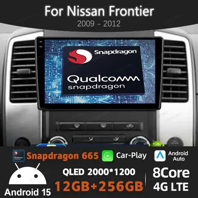 Android 15 Car Radio For Nissan Frontier Xterra 2009 2010 2011 2012 GPS NAVI BT Multimedia Video