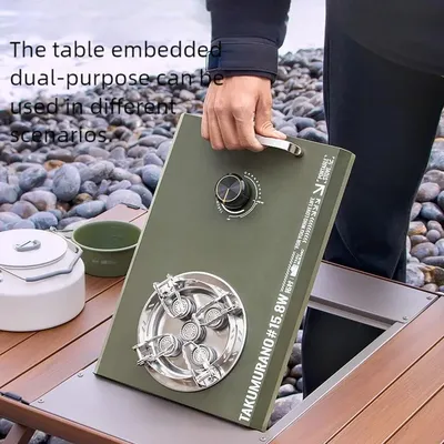 Outdoor Camping IGT Tabletop Stove Portable Folding Gas Stove Camping Cassette Stove Small Cookware Gas Stove Picnic Stove