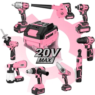 Hohe Qualität 12V 20V 18V 21V Cordless Power Werkzeuge Batterie Wiederaufladbare Kleine Drahtlose Bohrer Combo Kit für Holzbearbeitung