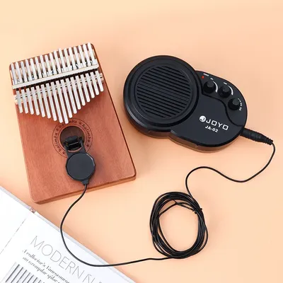 Daumen Klavier Pickup Mini Lautsprecher Minderheit Kalimba Lautsprecher Tragbare Tastatur Image