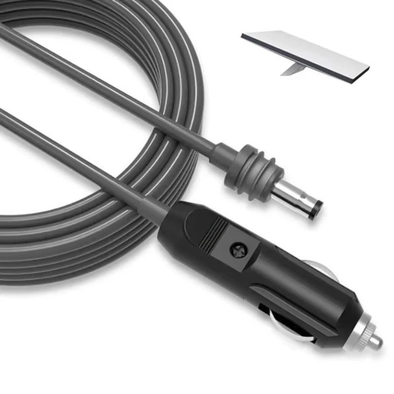 Für Starlink DC-Stromkabel direkt auf Zigarette, 12 V-Adapter, Stromkabel für 16 Fuß/5 m Starlink Mini, wasserdichter DC-Stecker zum Feuerzeug Image