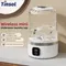 1L cordless electric washing machine USB charging 2-speed adjustment for travel socks underwear small portable washing machine