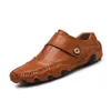 Neue Frühjahr und Herbst Männer hand gefertigte Leder lässige Turnschuhe atmungsaktive Lederschuhe große Walking Light 38-48