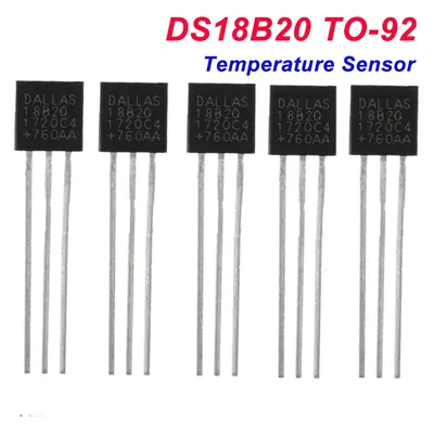 5/10PCS DS18B20 Temperature Sensor Electronic Chip TO-92 18B20 chips IC DIY Electronic Digital