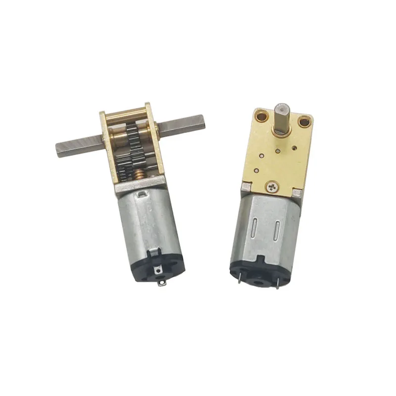 3V/6V/12V Dual/Single Output Shaft N20 Mini Micro Gear Moror Reducer Low Speed 4~380RPM Motor Roboter DC Elektrische Metall Motoren Image