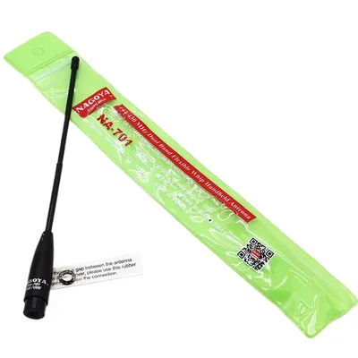 Original NAGOYA NA-701 Weichgummi-Antennenpeitsche VHF UHF SMA BNC für Yaesu BaoFeng WouXun Kenwood Motorola ICOM HAM Radio