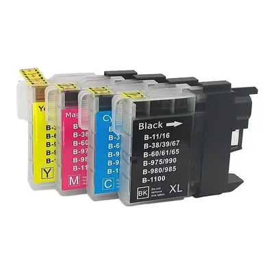 For Brother LC38 LC39 LC61 LC65 LC67 LC980 Compatible Ink Cartridge DCP J125 J315W J515W MFC J415W J615 J615W DCP-535CN