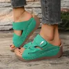 Women Wedge Slippers Open Toe Vintage Slippers Premium Orthopedic Sandals Anti-Slip Casual Platform Shoes Women Slides Sandalias