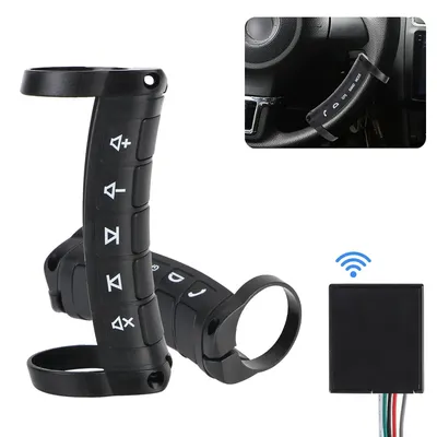Multifunction DIY Setting Wireless Control Buttons For Car Radio DVD GPS Andriod Player Steering