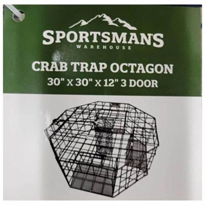 Sportsman's Warehouse Crab Trap - Octogon, 30in X 30in X 12in, 3 Door