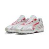 Sneaker PUMA "INHALE", Gr. 44, feather gray, for all time rot, Textil, unifarben, sportlich, Schuhe