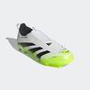 Fußballschuh ADIDAS PERFORMANCE "PREDATOR LEAGUE LACELESS KIDS FG/MG", Gr. 38, bunt (cloud weiß, core schwarz, lucid lemon), Synthetik, Textil, sportlich, Schuhe, geeignet für Rasen- und Kunstrasenplätze