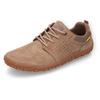 Schnürschuh CAMEL ACTIVE, Herren, Gr. 47, beige, Nubukleder, klassisch, Schuhe, Barfußschuh, Sneaker, Sommerschuh mit Perforierung